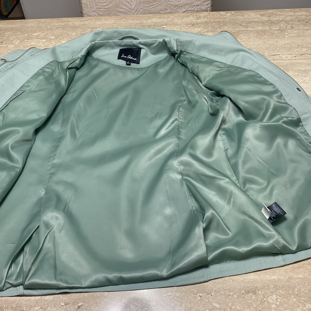 NWOT Sam Edelman Aqua color light weight jacket, Absolutely no flaws. - Picture 11 of 16